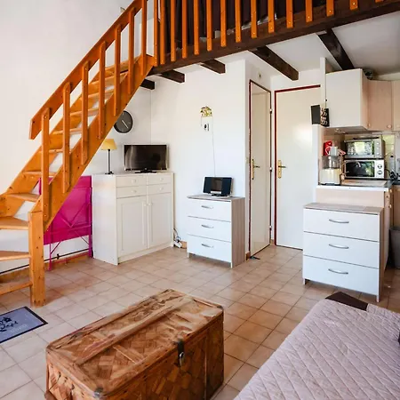 Mezzanine Climatise, Terrasse, Parking Prive, Animaux Bienvenus, Entre Narbonne-plage Et - Fr-1-409-270 * Gruissan